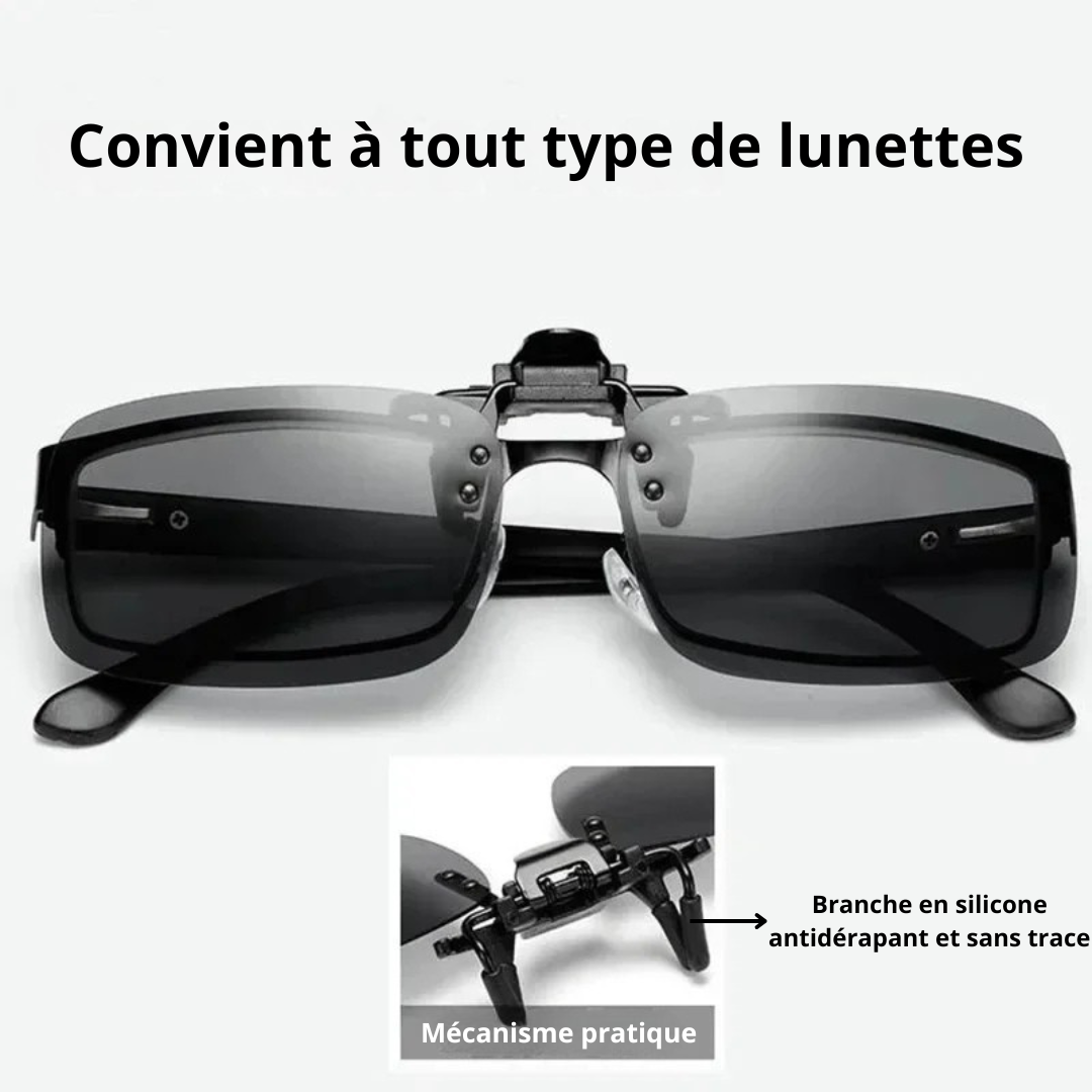 Verres Clipsables – Pour Lunettes de Vue