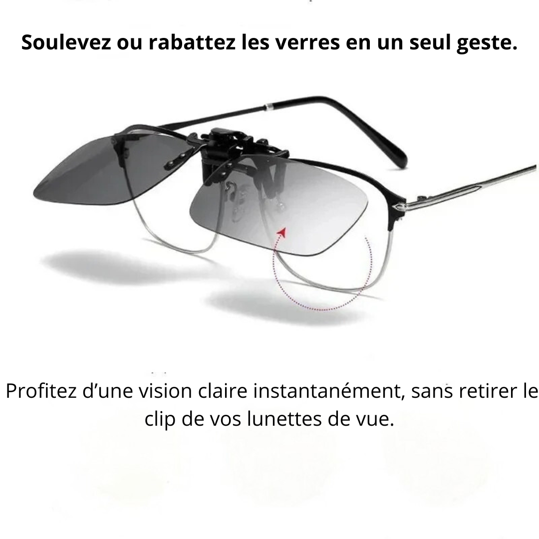 Verres Clipsables – Pour Lunettes de Vue